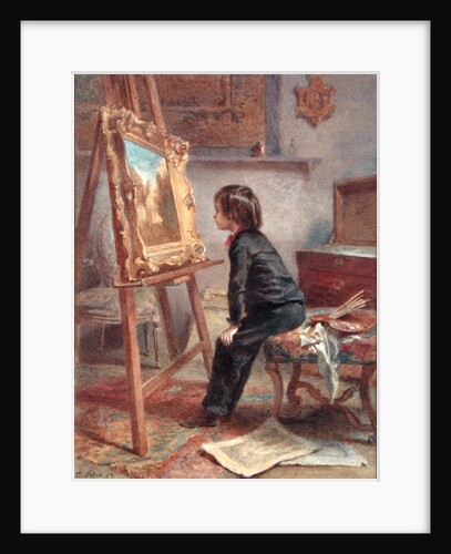 The Young Connoisseur, 1869 by Pierre Edouard Frere