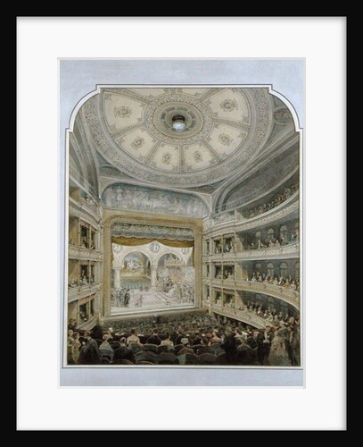 Design for a Theatre, c.1860 by French School