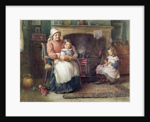 Bedtime Story, 1910 by William Kay Blacklock