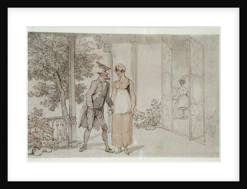 Amorous Attentions, c.1800 by Thomas Rowlandson