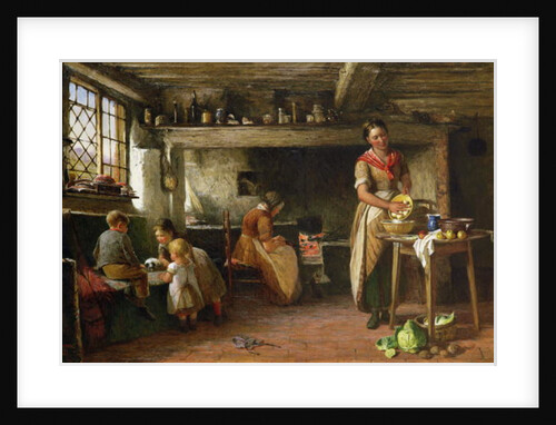 A Cottage Home, 1875 by Joseph Moseley Barber