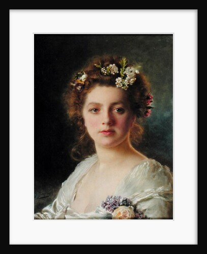 Flora by Gustave Jacquet