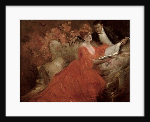Flirtation, 1910 by Reginald Pannett