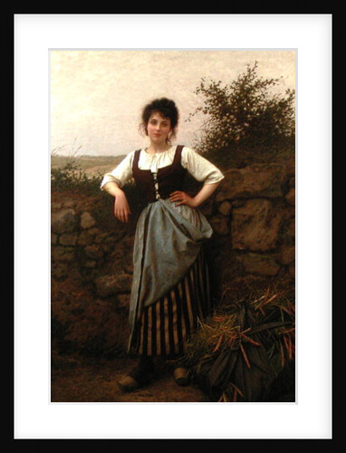 A Rest by the Wayside, c.1910 by Camille Felix Bellanger