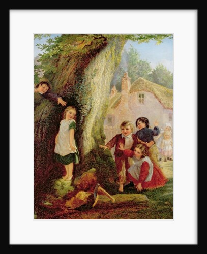 Hide and Seek, 1869 by Samuel McLoy