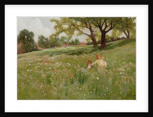 In the Fields by Henry John Yeend King