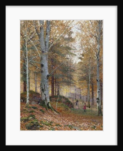 Autumn in the Woods by James Thomas Watts