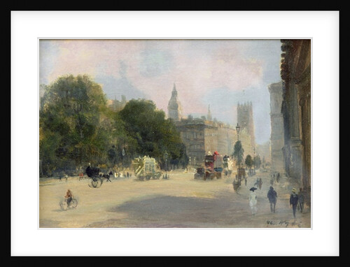 Early Afternoon, Whitehall, London by George Hyde Pownall