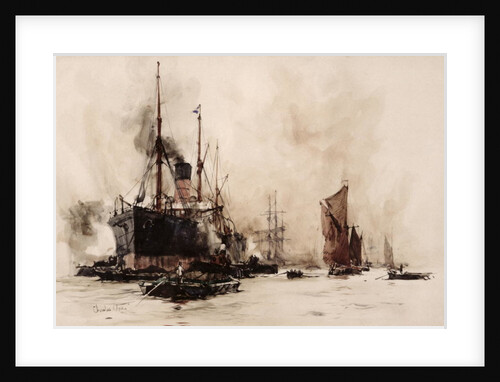 Coal Bunkering by Charles Edward Dixon