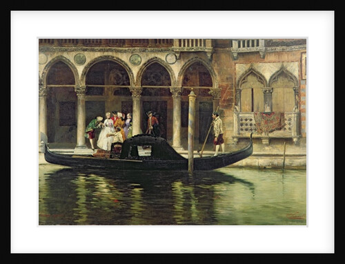 The Departures, 1890 by Cesare Vianello