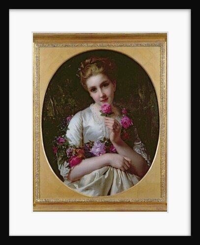 Flora, 1872 by Heinrich Wilhelm Schlesinger