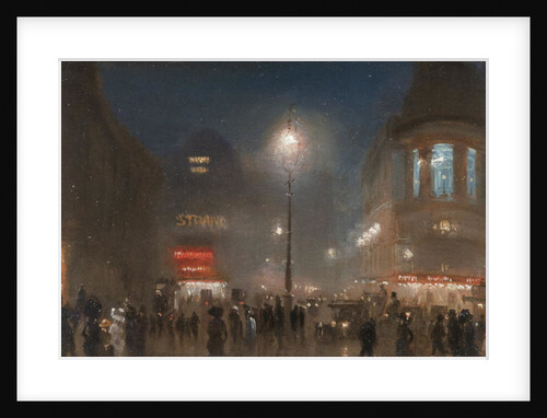London Theatreland, c.1910 by George Hyde Pownall