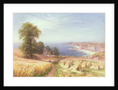 Harvest time by the Sea, 1881 by Edmund George Warren