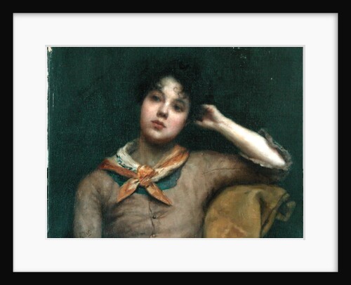 Study of a Young Woman by Harriet E. Ryder