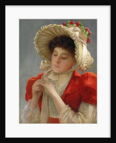 The Engagement Ring, 1898 by John Shirley Fox