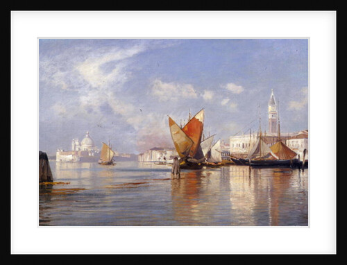 On the Lagoon, Venice by Ascan Lutteroth