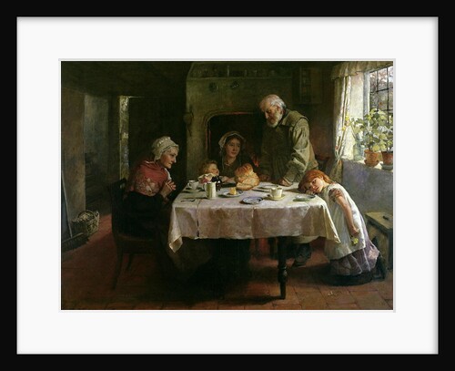Grace Before Supper by Mary Evelina Kindon