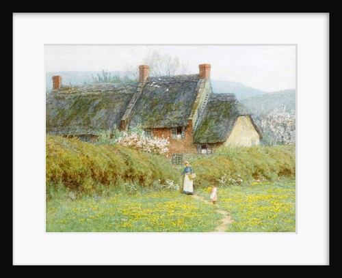 Buttercups, Near Bridport, Dorset by Helen Allingham
