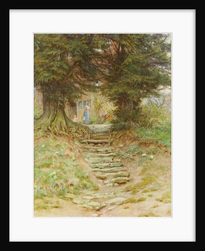 Springtime at Crocken Hill, Kent by Helen Allingham