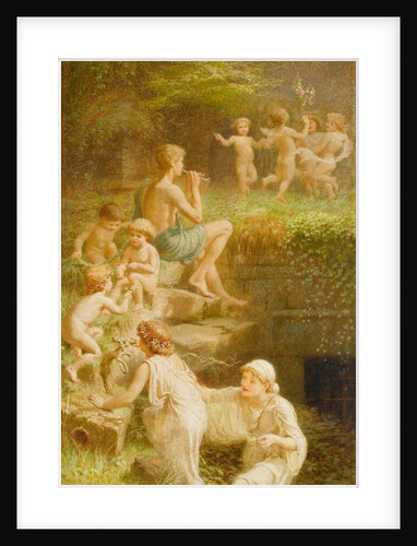 Arcadian Revelry: The Coming of Spring by Constance Phillott