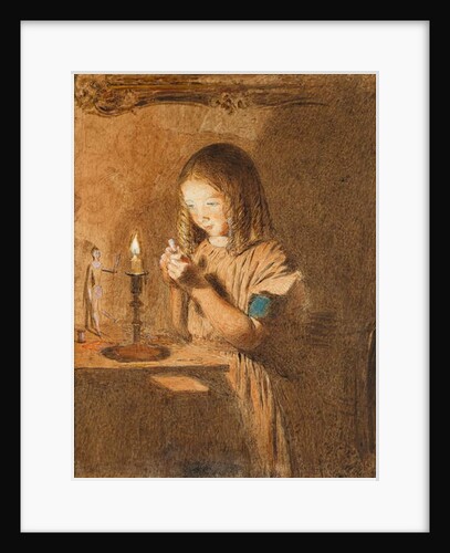 Threading a Needle: The Young Seamstress, c.1845 by William Henry Hunt