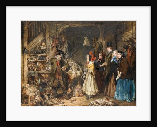 Miss Flite introduces the Wards in Jarndyce to Krook, The Lord Chancellor by John Gilbert