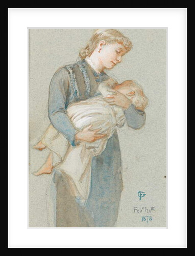 Frederica and her Mother, 1878 by Frederick Goodall