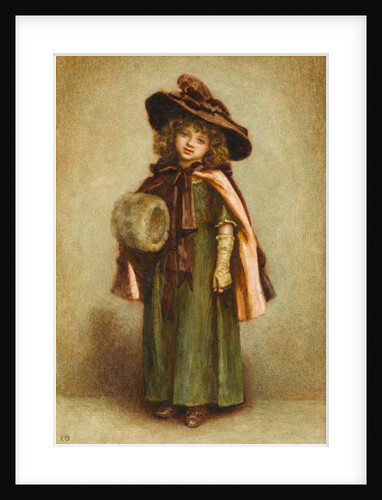 Ready to go out: The Girl with the Muff by Kate Greenaway