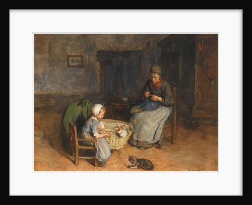 A Dutch Home by Albert Neuhuys