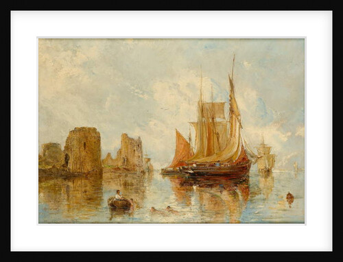 Flint Castle, 1887 by William Joseph J.C. Bond
