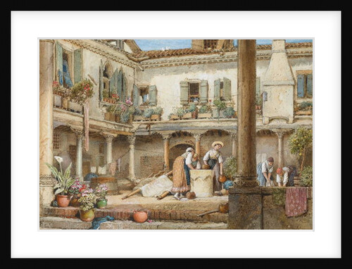 Abbazia San Gregorio, Venice by Myles Birket Foster