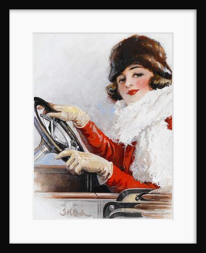 Dorothy Levitt, the Fastest Girl on Earth by Frederick Hammersley Ball