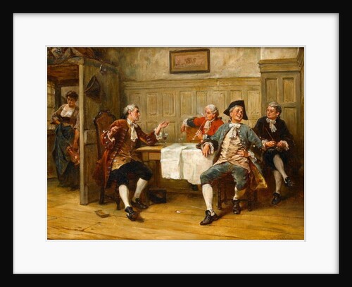 A Joke between Friends by Robert Alexander Hillingford