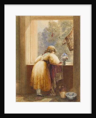 Looking from an Upstairs Window, 1832 by George Sidney Shepherd