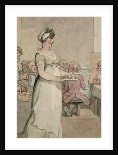 A Penny 'Slap Bang' Shop by Thomas Rowlandson