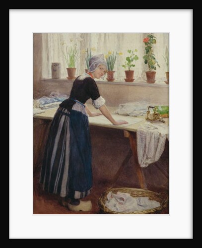 The Laundry Maid, 1915 by William Henry Margetson