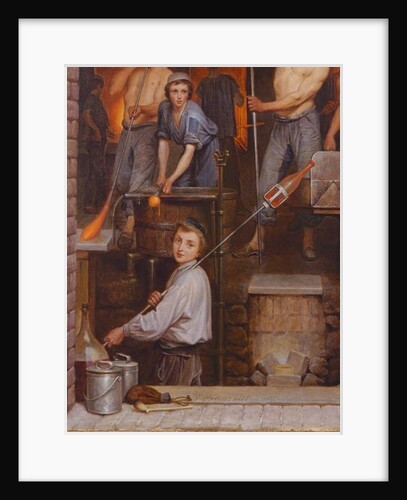 Interior of a Furnace, 1865 by Charles Housez
