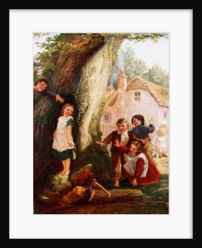 Hide and Go Seek, 1869 by Samuel McCloy