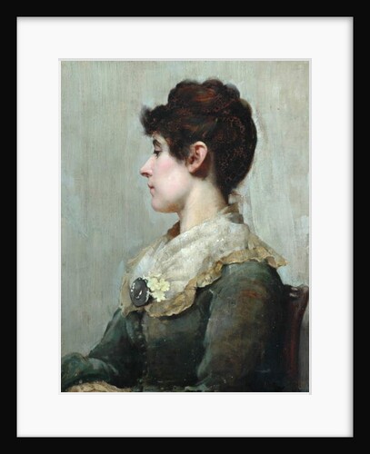 Profile Portrait of a Woman by Albert Starling