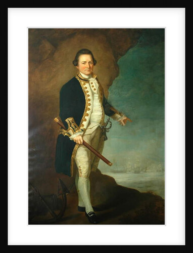 Captain Wood of Bolling Hall, 1770 by Dominic Serres
