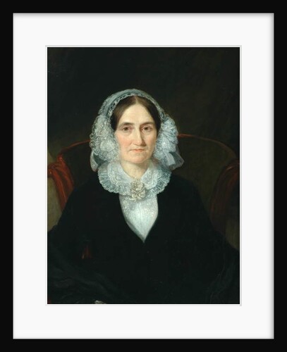 Portrait of Lady with Lacy Headdress, c.1845 by English School