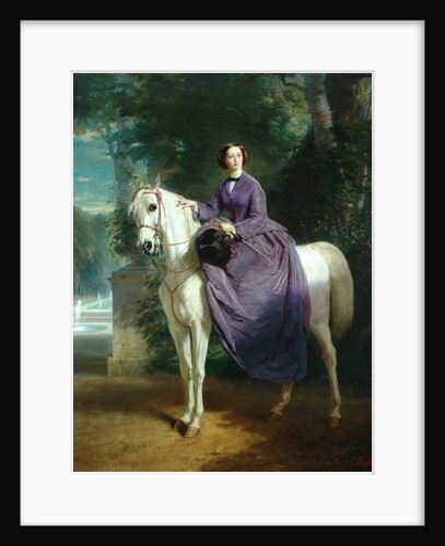 Empress Eugenie, 1857 by Charles Edouard Boutibonne