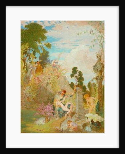 A Garden Idyll, 1929 by William Shackleton