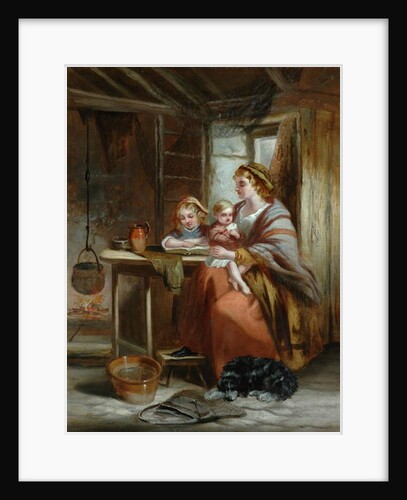 Interior of Cottage by William Underhill