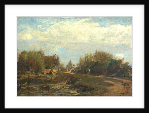 Village Pond at Armsbridge by English School