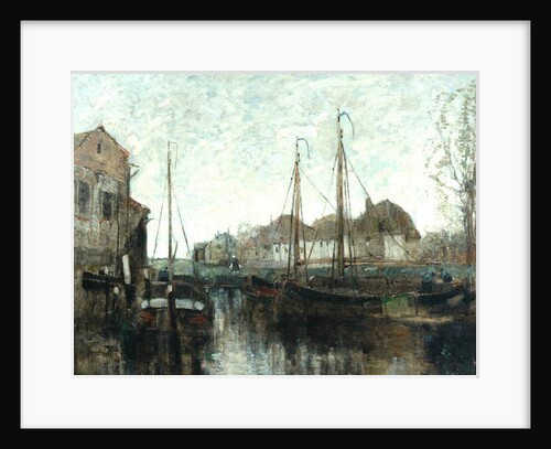 A Dutch Canal by William Alfred Gibson