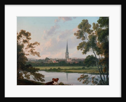 View of Masham and the River Ure at Masham, 1816 by Julius Caesar Ibbetson