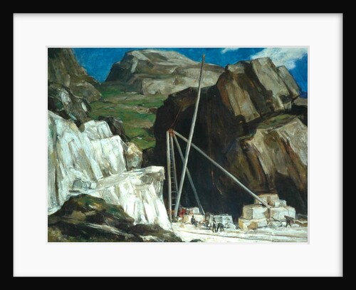 The Marble Quarry, Iona by David Young Cameron