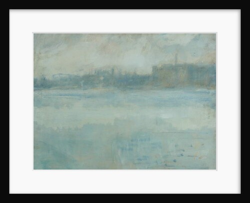 The Thames from the Artist's House in Grosvenor Road by Ambrose McEvoy