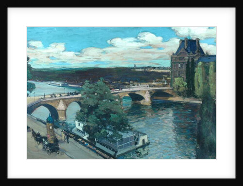 The Seine, Paris, 1907 by Alexander Jamieson